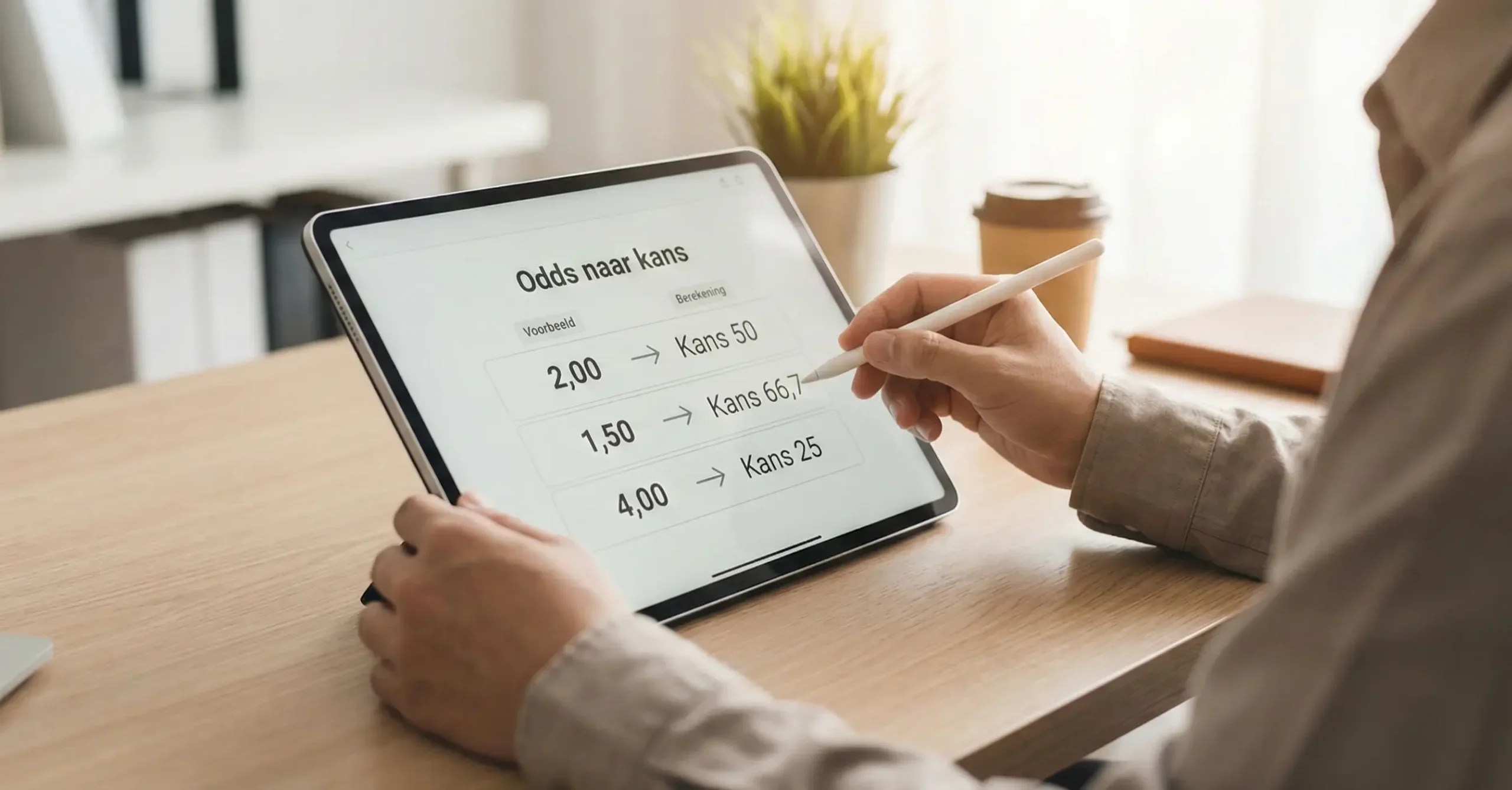 Analyse van sportweddenschappen met quoteringen en percentages